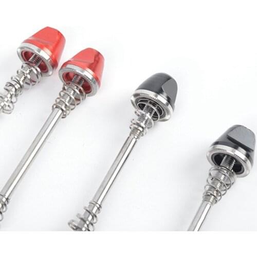 2PCS Bicycle Skewers UltraLight Titanium Quick Release For MTB Road Bike Skewer