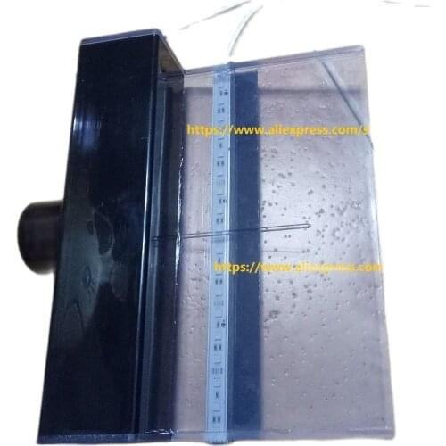 Waterproof 1500mm length ABS Acrylic 15W RGB LED waterfall led spa pool light with 1pc remote light control with transformer