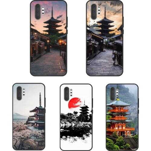 Japanese Temple Kyoto Case For Samsung Galaxy S21 Ultra S20 FE S8 S9 S10 Plus Note 20 Ultra Note 10 Plus Cover