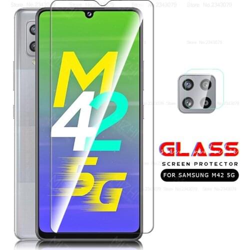 For samsung M42 5G protective glass for samsung galaxy M 42 M42 5G screen protector samsun galax SM-M426B/DS safety glass films