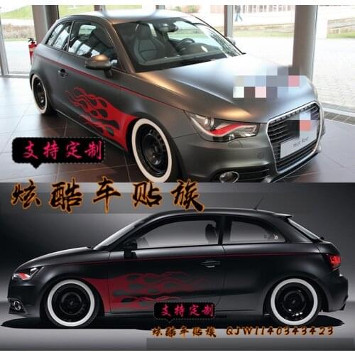 Car stickers FOR A1 A3 A4 A5 A6 A7 A8 personalized body decoration garland appearance modified stickers