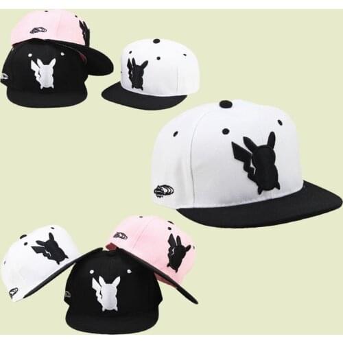 Pokemon Pokemon Pikachu Anime Baseball Hat Sun Hat Male Adult Student Cute Hip Hop Sun Hat Summer Trend 2021 New Fashion gifts