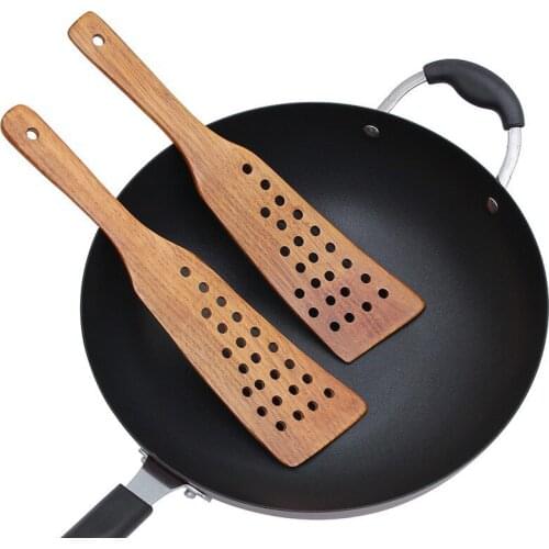Wooden Spatula Wood Shovel For Non-stick Spoon Pan Rice Kitchen Cooking Tool Wooden Spatula Cookware Kitchen Accessories