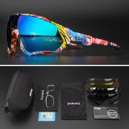 Polarized Cycling Glasses Road MTB Bicycle Bike Riding Sport Cycling Sunglasses Cycling Eyewear Gafas ciclismo 5Len