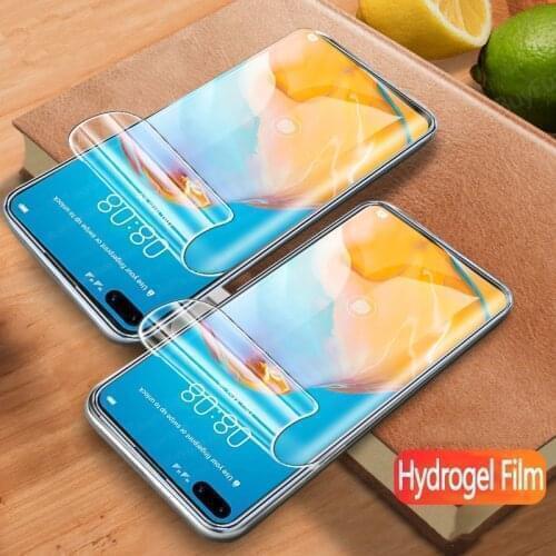 2Pcs/Lot Hydrogel Film For Huawei P40 P50 Pro Plus Screen Protector Film For Huawei P40 Lite E Light Protective Film Not Glass