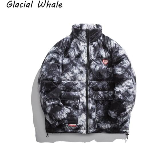 Glacial whale Men's Down Jackets