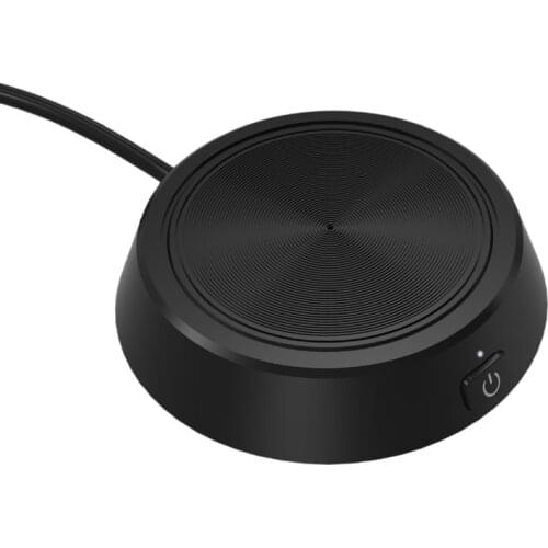 USB Computer Microphone 3.5mm Plug and Play 360 degree Absorb Sound Computer Mic for PC Video Conference Webcast