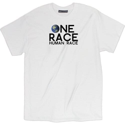 2019 Summer Fashion Hot Misky & Stone One Race Human Race Support All Races Equality Tee S-3xl T shirt