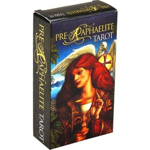 New Full English Pre-Raphaelite Tarot 78 Cards Deck Family Party Board Game Toy Card