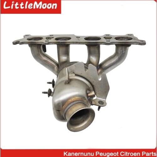 Original new three-way catalyst exhaust pipe 0341K9 0341SL for Peugeot 206 207 307 308 408 3008 508 Citroen C2 C3 C4 picasso C5