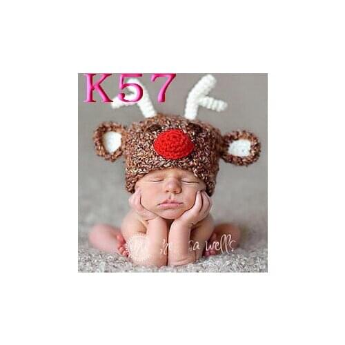 Autumn Winter Crochet Baby Hat Handmade Boys Cap Kids Beanie Infant Hat New Children Baby Cap Child Cap K57