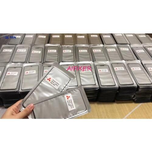 10pc 2in1 Front Glass with OCA Glue For Samsung Galaxy j8+ J4+ J6 A10S A20S A21 A21S M10 M20 A7 Screen Touch Repair Replacement