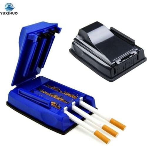 Manual Tobacco Maker Triple Cigarette Rolling Machine 3-Tube Roller Cigarette Accessories Men Smoking Accessories Gadgets