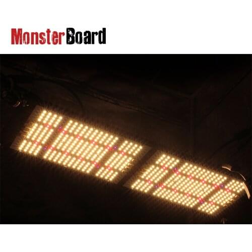 Hot products 240W Geeklight V4 plus monster board lm301h led grow light qb288 mix UV IR switch 660nm full spectrum for hydro kit