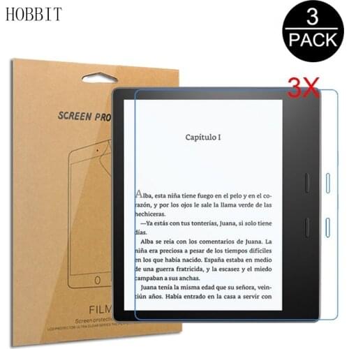 3Pack Ultra Clear LCD Shield Film for All new Kindle Oasis 9th Gen 2017 Release 7inch Tablet Anti-Scratch Screen Protector