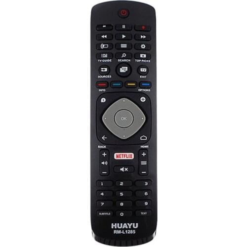 HUAYU Universal Remote Control Rm-L1285 For Philips Lcd/Led/Plasma Tv + For Netflix Button