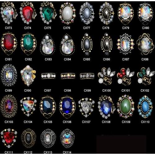 Nail Jewelry New Nail Diamond Nail drill super flash Rhinestone Retro Stick Drill Trend New Product