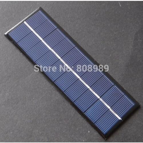 1.3W 5V Polycrystalline Solar Panels Small Solar Power 3.6V Battery Charge Solar Led Light Solar Cell 163*60 *3MM Free shipping