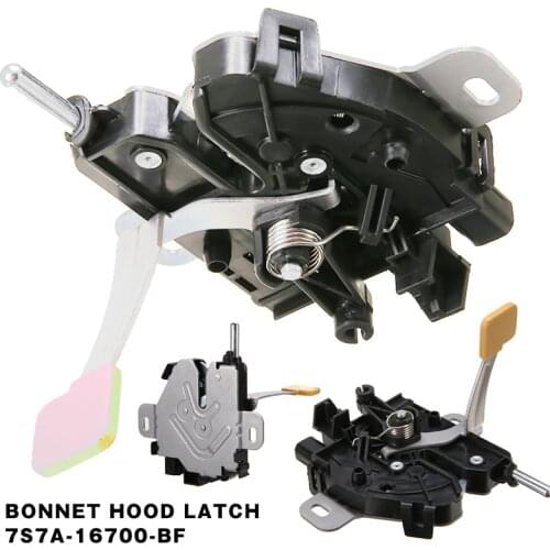 1pc Car Auto Bonnet Hood Lock Latch Catch With Anti-theft 7S7A16700BF Fit For Ford Mondeo MK4 2007-2014 Parts Accessories