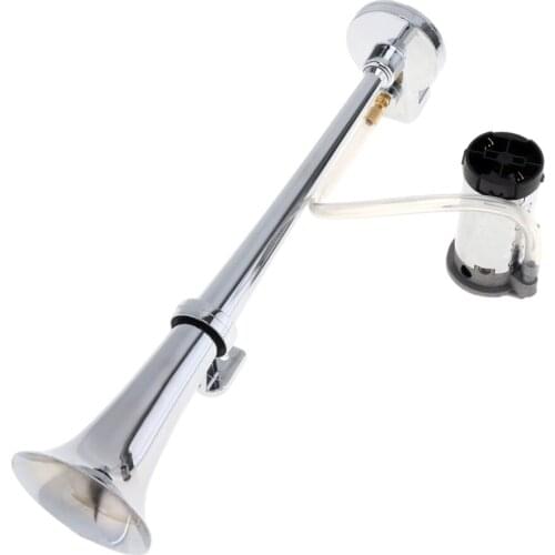 12V Single Trumpet Air Horn + Compressor Kit Powerful Loud 150db for Truck Boat SUV Train