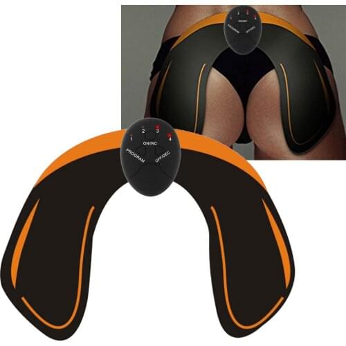 Electric Vibration Muscle Stimulator Relaxation Machine Smart Household Hip Trainer Ass Builder Buttock Tighter Lifter Massager