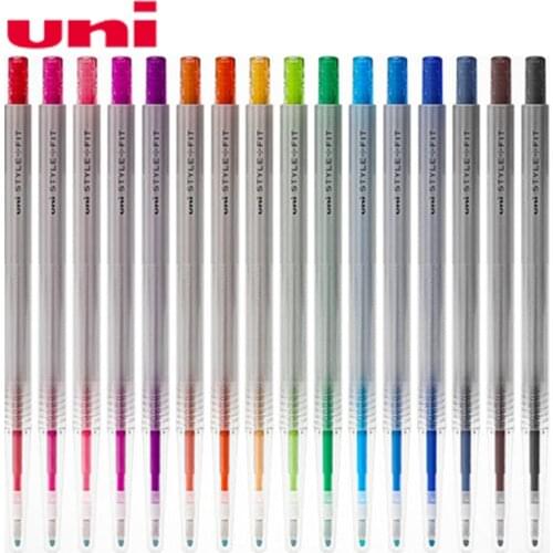 6 Pcs/Lot Mitsubishi Uni UMN-139-05 STYLE FIT Series Gel Pen 0.5mm Art Gel Pens Multicolor selection Office School Supplies