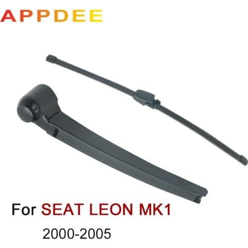APPDEE 11 Wiper Rear Wiper Blade & Arm Set Kit Fit For SEAT LEON MK1 2000 - 2005 Windshield Windscreen Rear Window
