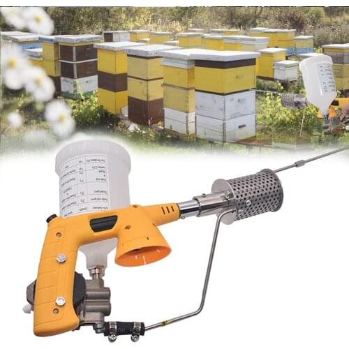Acaricidal oxalic acid fogging machine for beekeeping, beehive mites and mites treatment atomization gun, gas sprayer
