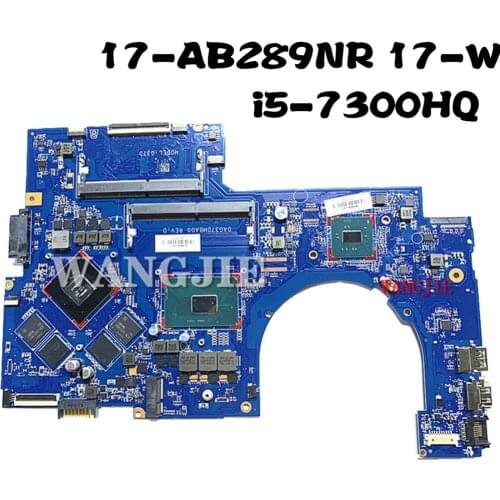 For HP 17-AB 17-W Laptop motherboard 915468-601 MOTHERBOARD DSC 1050 2GB i5-7300HQ WIN DAG37DMBAD0 100% fully tested