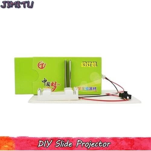 Projector Imaging Model Kits Toy Optical Science Experiment Interactive Teaching Toys for Children Improve IQ Thinking Ability