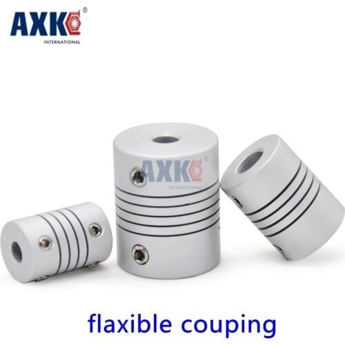 2021 New Real Steel Thrust Bearing Bearing Axk 10pcs 3 4 5 6 6.35 7 8 9 10mm D18*l25 Cnc Stepper Motor Coupler Shaft Coupling