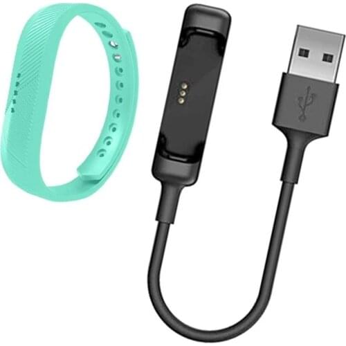 New Fitbit Flex 2 Replacement USB Charging Cable Cradle Dock Adapter With 15cm/1m Cable Length For Fitbit Flex 2