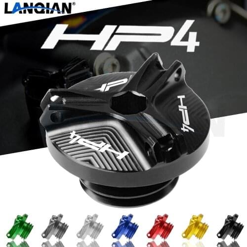 Motorcycle Oil Drain Sump Plug Engine Filler Tank Cap Cover Bolts For BMW HP4 HP 4 2013 2014 HP4 RACE 2017 2018 Accessories
