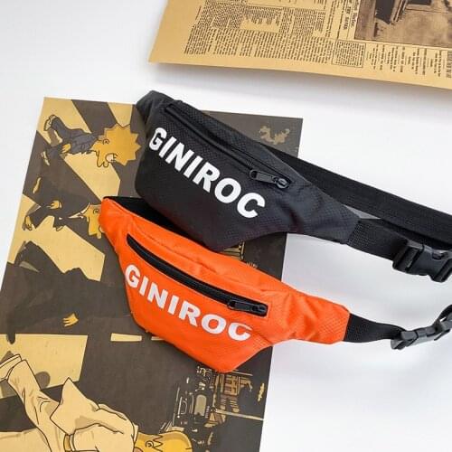 Fashion Chest Bag Men Waist Pack Fanny Pack Unisex Men Belt Pack Phone Pouch Cigarette Case Crossbody Bag Male Waist Bags