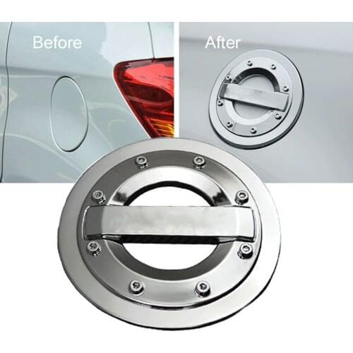 High-quality ABS Chrome Car Fuel Tank Cap Decoration Protection for Mitsubishi ASX 2013 2014 2015 2016 2017 2018 Car-styling