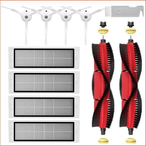 For XiaoMi Roborock S50 S51 S55 S6 S6 Pure Parts Robot Vacuum Cleaner Parts Washable Mop Rag Cloth HEPA Filter Main Side Brush