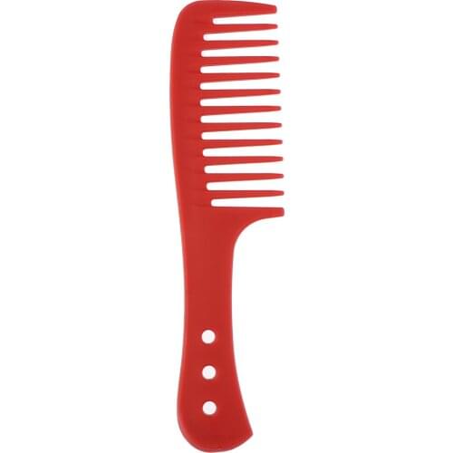 Lady Hair Comb Wide Tooth Curly Hair No-static Scalp Massage Brush Handy