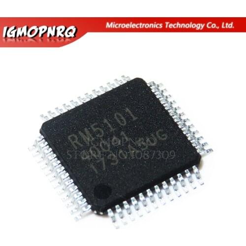 5pcs RM5101 RM51O1 LCD p SMD QFP44 IC substitution AS15 series new original