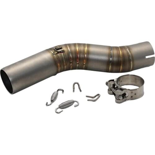 51mm Slip On Exhaust Middle Link Adapter Pipe for GSXR 1000 2005-2006