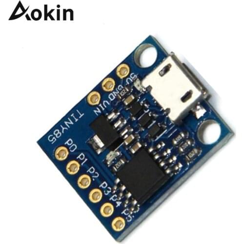 ATtiny85 ATtiny Digispark Kickstarter Micro USB Development Board Module For Arduino IIC I2C TWI SPI Low Power Microcontroller