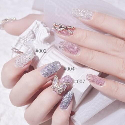 Sparkling Diamond Nail Powder Nail Glitter Dust Fine Shiny Pigment Holographic Super Bright Party Nightclub for Nail Art Decorat