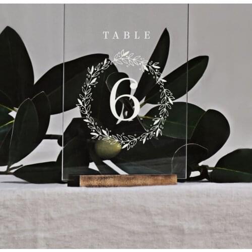 DIY Acrylic Table Number Signs Template & Instructions-3