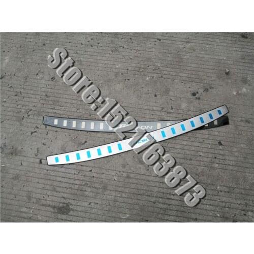 For Hyundai Tucson 2015-2018 stainless steel car rear styling Rear Bumper Protector Sill Car styling