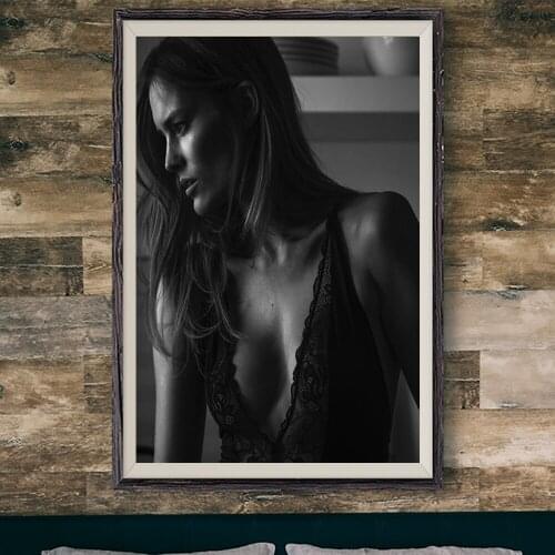 E359 Charlott Cordes Sexy Model Movie Star Wall Silk Cloth Poster Art Home Decoration Gift