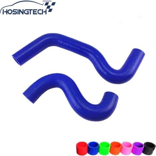 HOSINGTECH- For Pegueot 206 1.4 silicone radiator water coolant hose kits