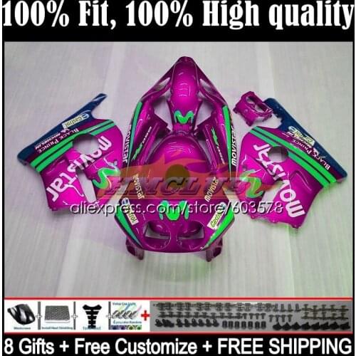 Injection For HONDA CBR250RR CBR 250 250RR 90 91 92 93 94 41CL.216 MC22 CBR250 R RR 1995 1996 1997 1998 1999 Fairing color pink