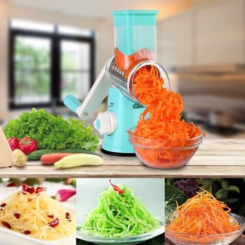 Creative Vegetable Cutter Slicer Multifunctional Round Vegetable Mandoline Chopper Potato Cheese Kitchen Gadgets Tools