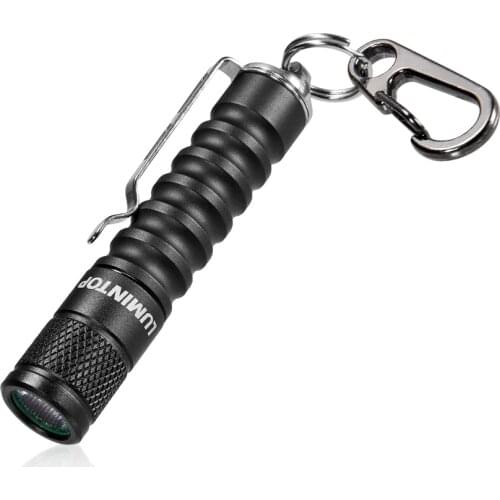 Lumintop EDC02 Mini AAA flashlight with magnetic tail and clip 120lumens TIR LED flashlight