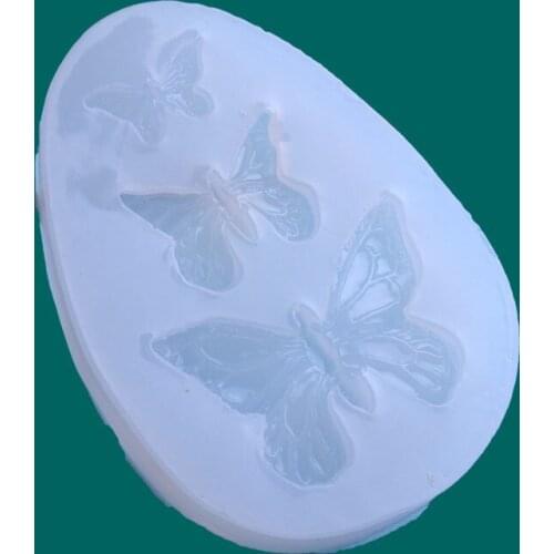 NEW Butterfly Silicone Mold For DIY Jewelry Butterfly Necklace Pendant Mold Resin Molds