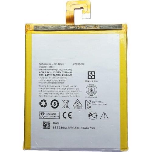 New L13D1P31 Battery For Lenovo Pad A3500 S5000 S5000-H tab 2 A7 A7-30 A7-10F A7-20F battery